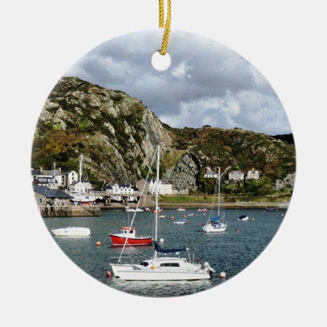 WALES SYNPUNKTER JULGRANSPRYDNAD KERAMIK (Framsidan)