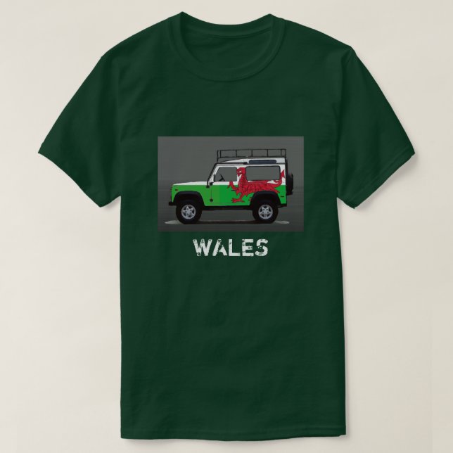 WALES T SHIRT (Design framsida)