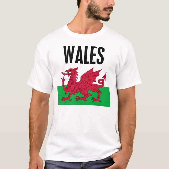 Wales T-shirt (Framsida)
