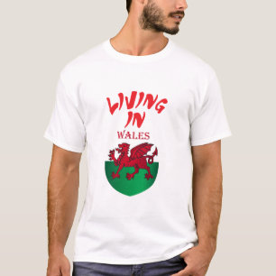 Wales vapen t shirt