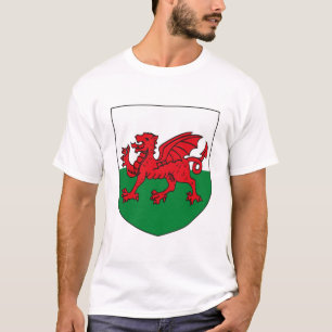 Wales vapensköldT-tröja T Shirt