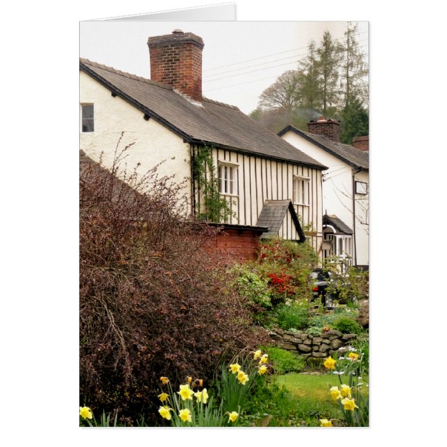 WALES VILLAGES HÄLSNINGSKORT (Framsidan)