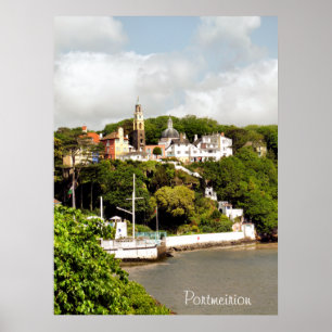 WALES VILLAGES POSTER