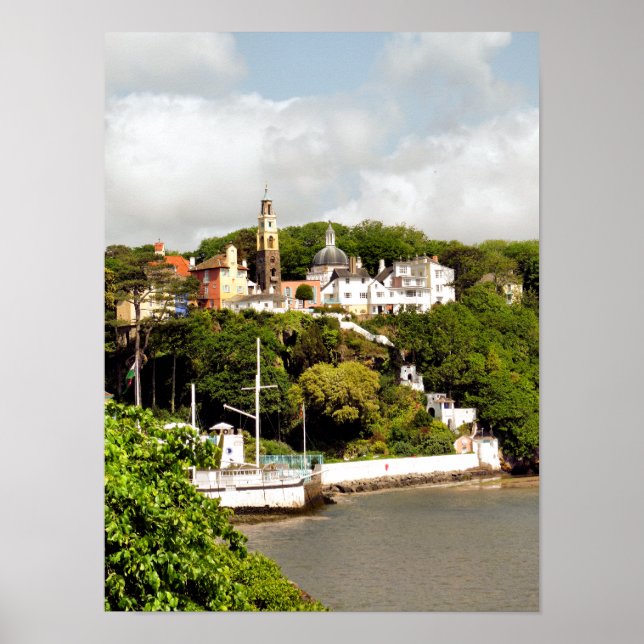 WALES VILLAGES POSTER (Framsidan)