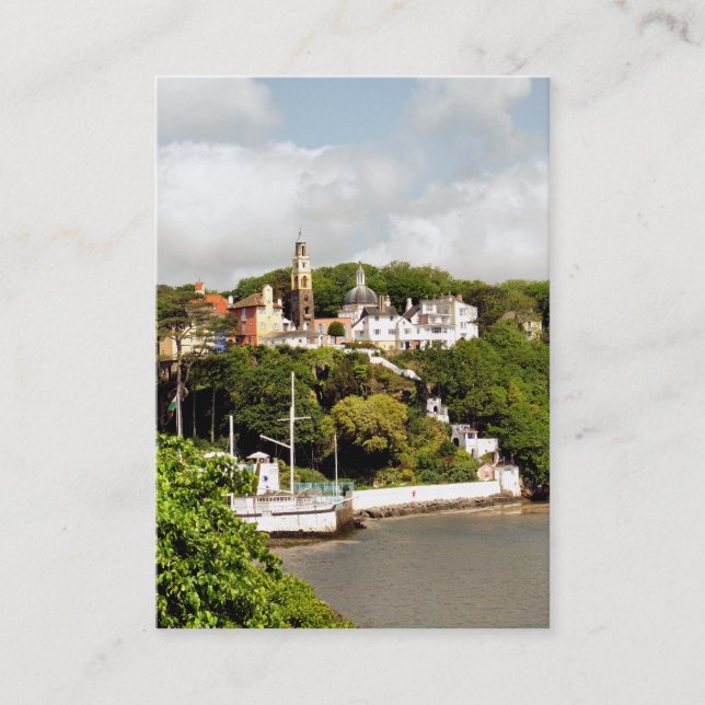 WALES VILLAGES VISITKORT (Framsida)