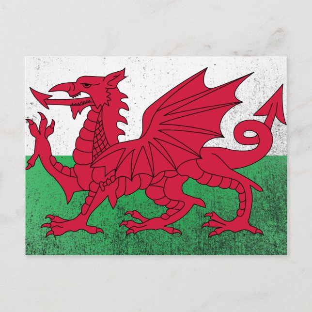 Wales Vykort (Framsida)