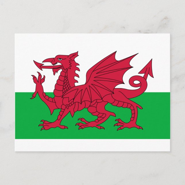 Wales Vykort (Framsida)