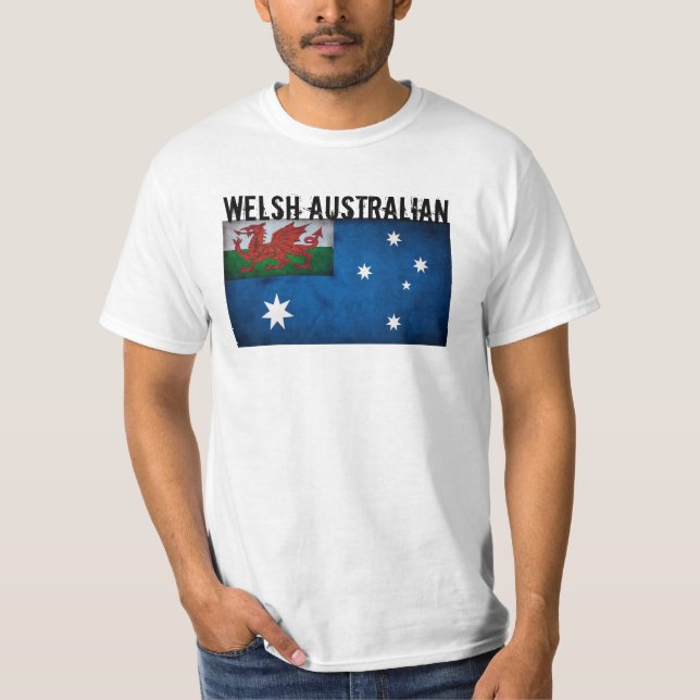 Walesisk australier tee (Framsida)