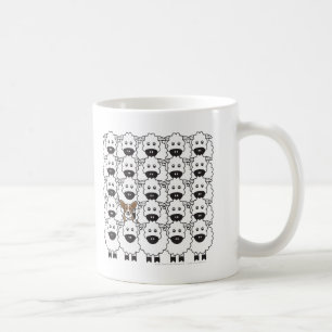 Walesisk Corgi för kofta i fåren Kaffemugg