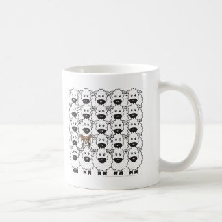 Walesisk Corgi för kofta i fåren Kaffemugg