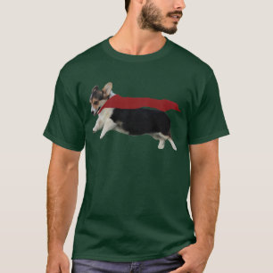 Walesisk Corgi för Pembroke T-shirt