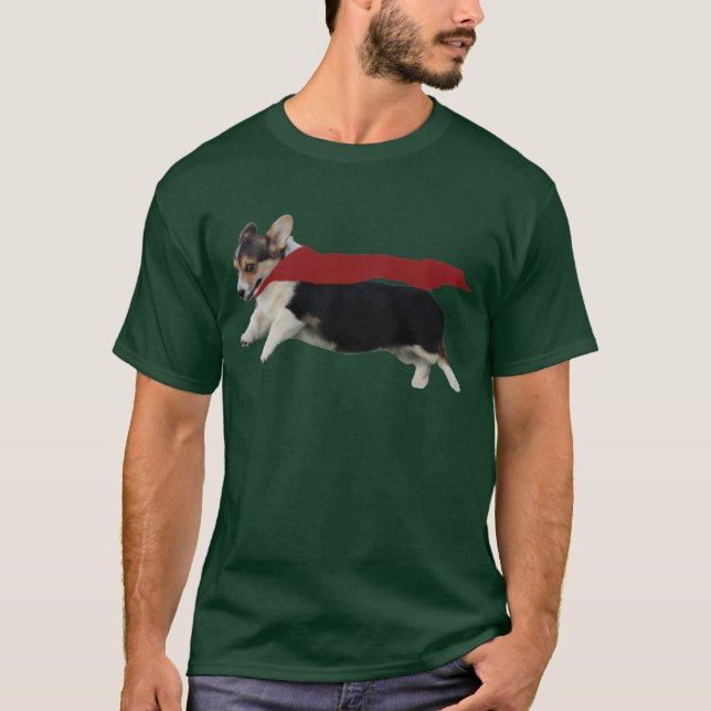 Walesisk Corgi för Pembroke T-shirt (Framsida)