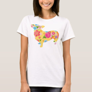 Walesisk Corgi för Pembroke Tee