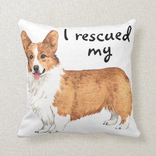 Walesisk Corgi för räddingPembroke Kudde