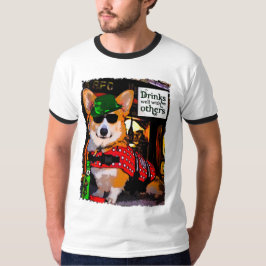 Walesisk Corgi för Sanktt liten pastej dag T Shirt