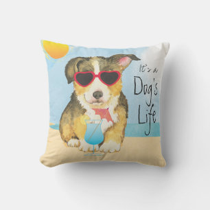 Walesisk Corgi för sommarPembroke Kudde