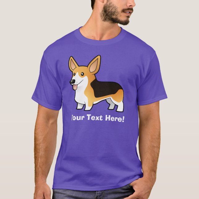 Walesisk Corgi för tecknadPembroke Tröja (Framsida)