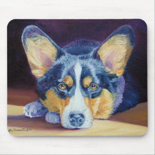 Walesisk Corgi Mousepad för Pembroke Musmatta