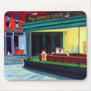 Walesisk Corgi Mousepad för Pembroke Musmatta