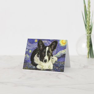 Walesisk Corgi Notecards för kofta Kort