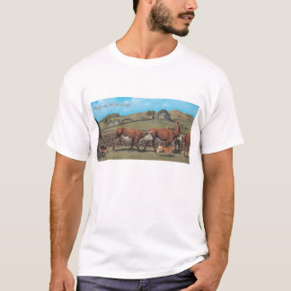 Walesisk Corgiskjorta för Pembroke T-shirt