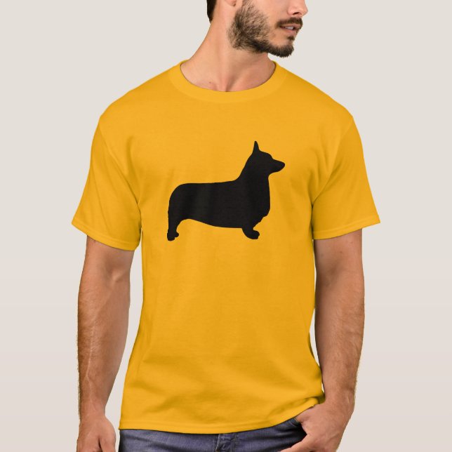 Walesisk CorgiTshirt för Pembroke T-shirt (Framsida)