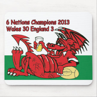 Walesisk drake, 6 nationmästare, Wales v England Musmatta