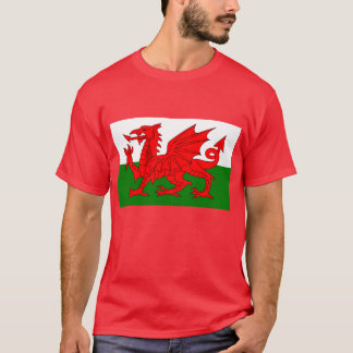Walesisk drake t shirt