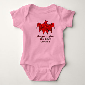 Walesisk drakege som den bäst cwtch'snas wales t-shirt