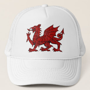 Walesisk drakeGrunge - hatt Keps