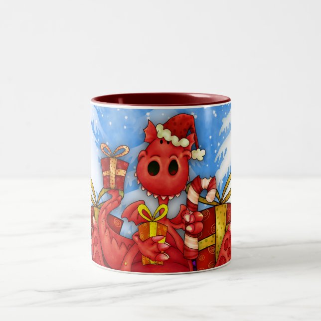 Walesisk drakejulmugg - walesisk mugg (Center)