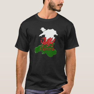 Walesisk drakeutslagsplats präglade Wales St Davi Tröja