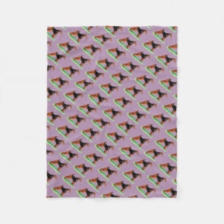 Walesisk eller AiredaleTerrier Fleecefilt