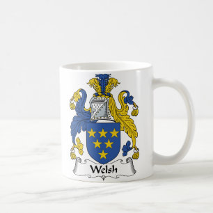 Walesisk familjvapensköld kaffemugg