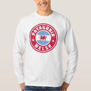Walesisk flagga för Patagonia T-shirt