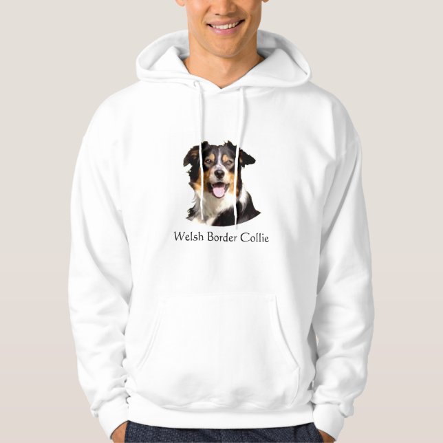Walesisk gränsCollie Sweatshirt (Framsida)