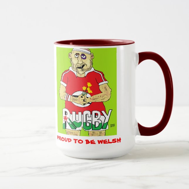 WALESISK RUGBYMUGG MUGG (Höger)