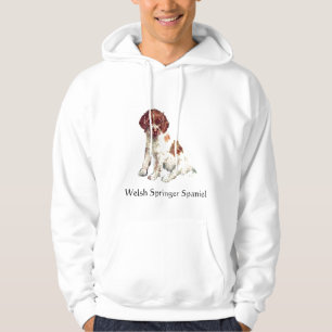Walesisk SpringerSpaniel Sweatshirt Med Luva