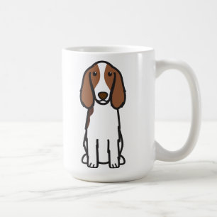 Walesisk tecknad för hund för SpringerSpaniel Kaffemugg