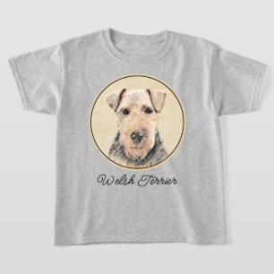 Walesisk Terrier-målning - Söt originell hundkonst T Shirt
