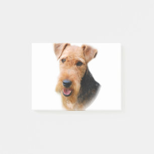 Walesisk Terrier Post-it Block
