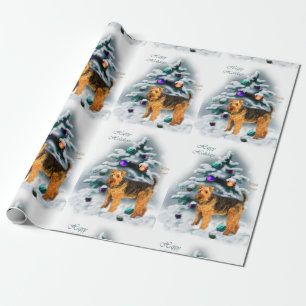 Walesisk Terrierjul Presentpapper