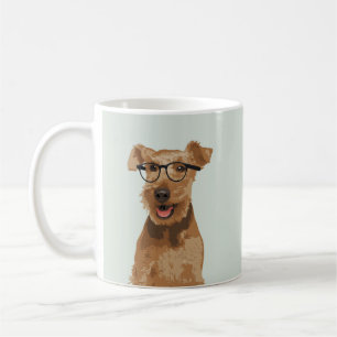 Walesisk Terriermugg för Hipster för hund älska Kaffemugg