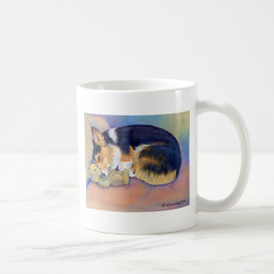 Walesiska Corgimuggar för Pembroke Kaffemugg