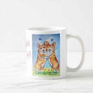 Walesiska Corgimuggar för Pembroke Kaffemugg