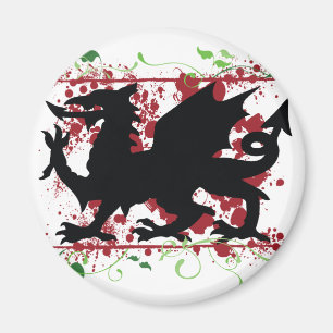 Walesiska drakemagneter magnet
