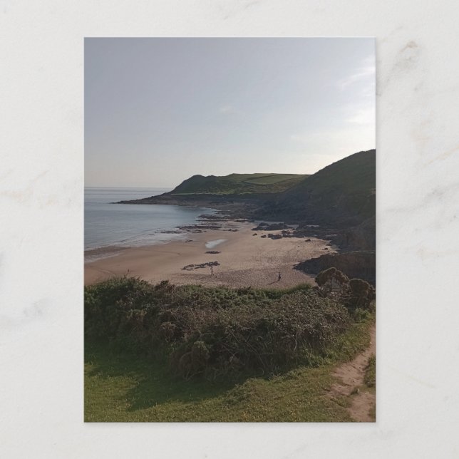 Walesiska strand 2023 vykort (Framsida)