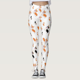 Walesiskt Corgimönster Leggings