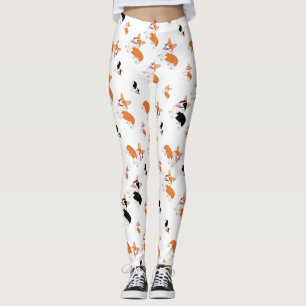 Walesiskt Corgimönster Leggings
