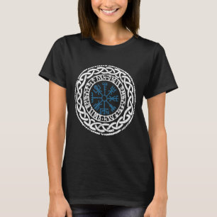 Walhalla Compass Vegvisir Viking Celts German Viki T Shirt